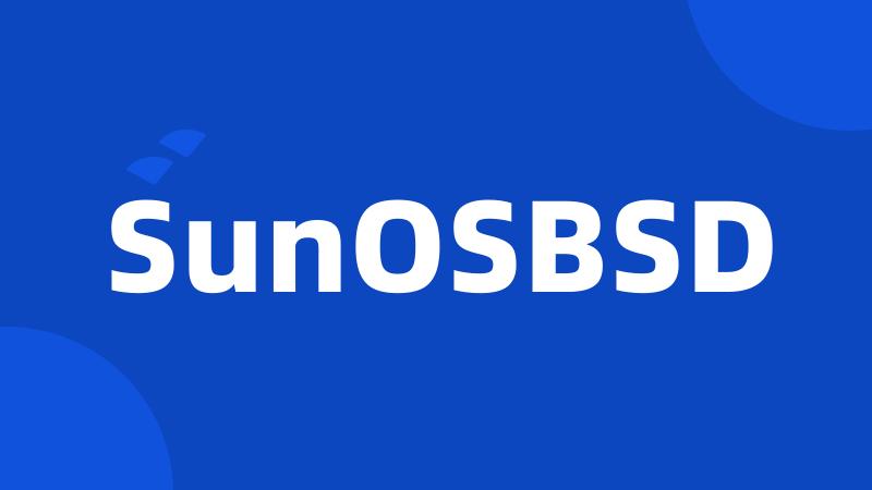 SunOSBSD