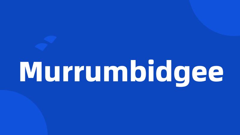 Murrumbidgee
