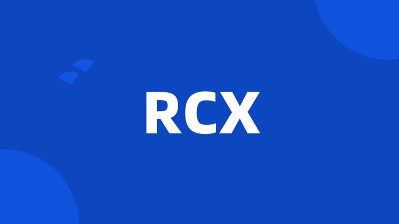 RCX