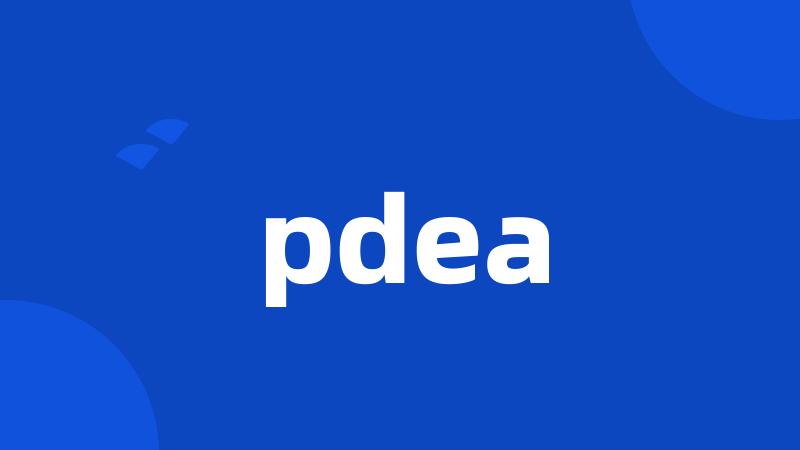 pdea