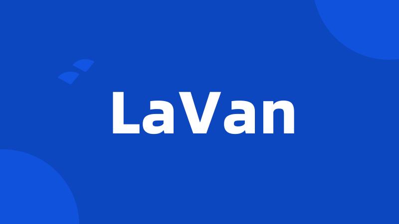 LaVan