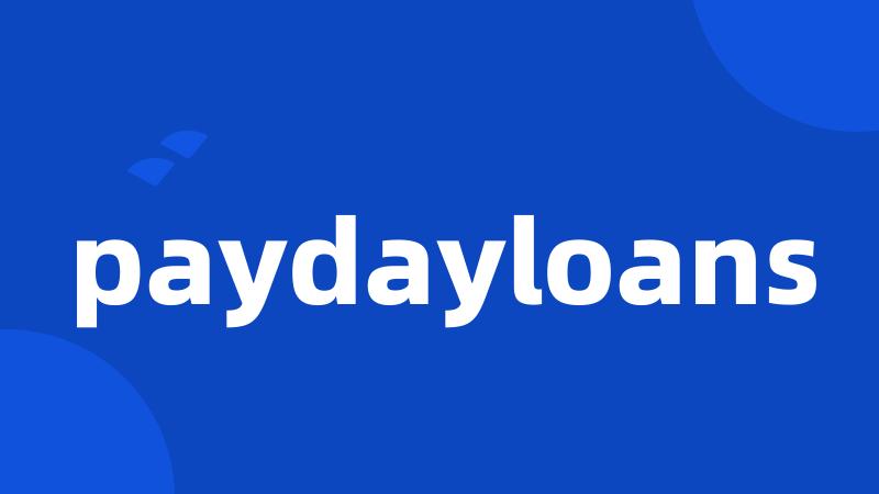 paydayloans