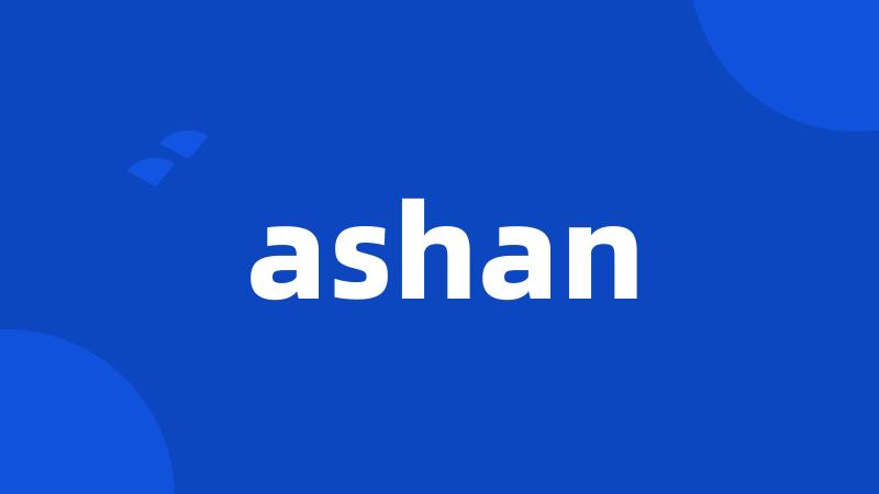 ashan