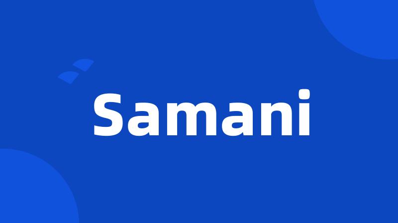 Samani