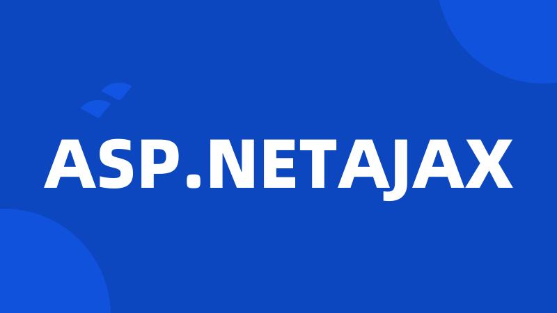 ASP.NETAJAX