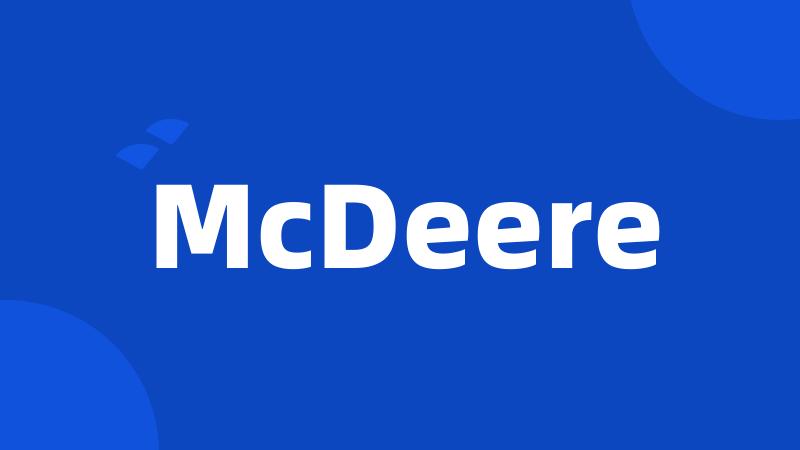 McDeere