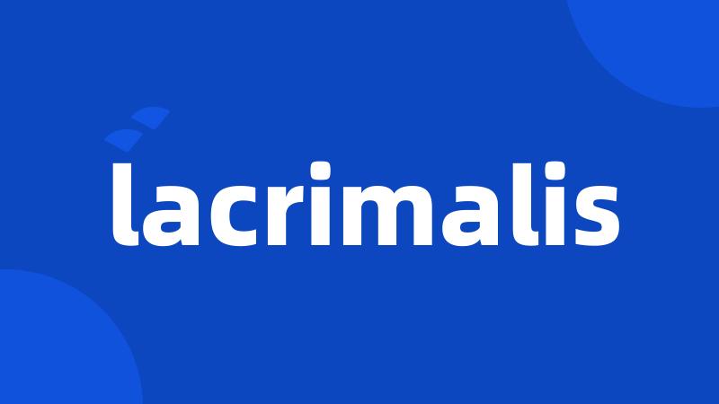 lacrimalis