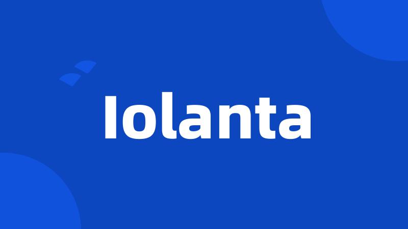 Iolanta