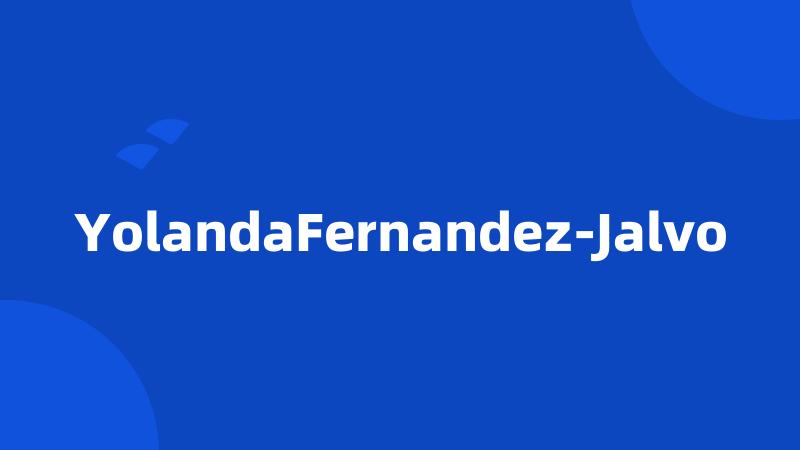 YolandaFernandez-Jalvo