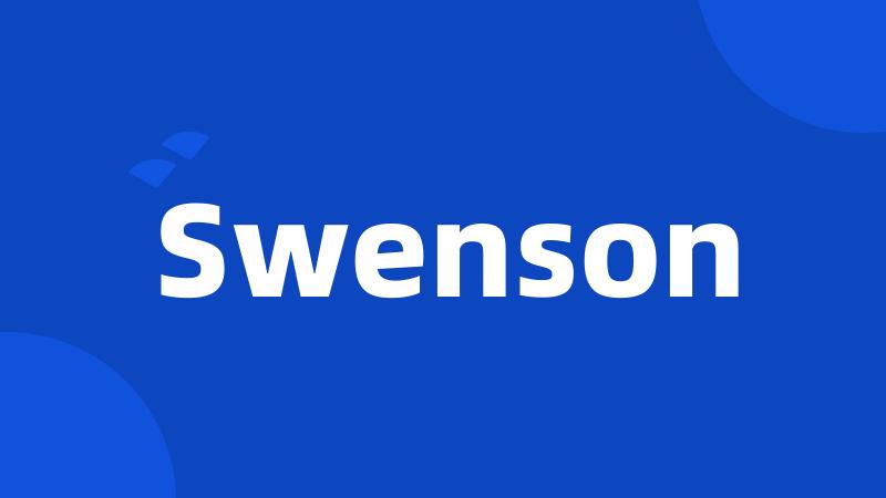 Swenson