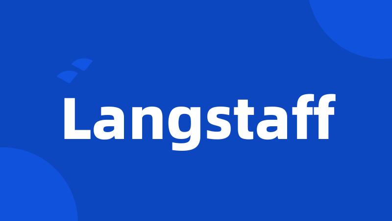 Langstaff