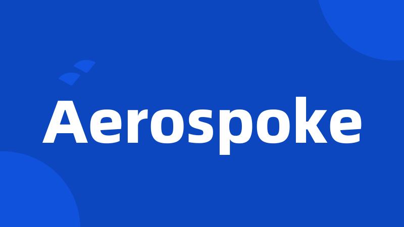 Aerospoke