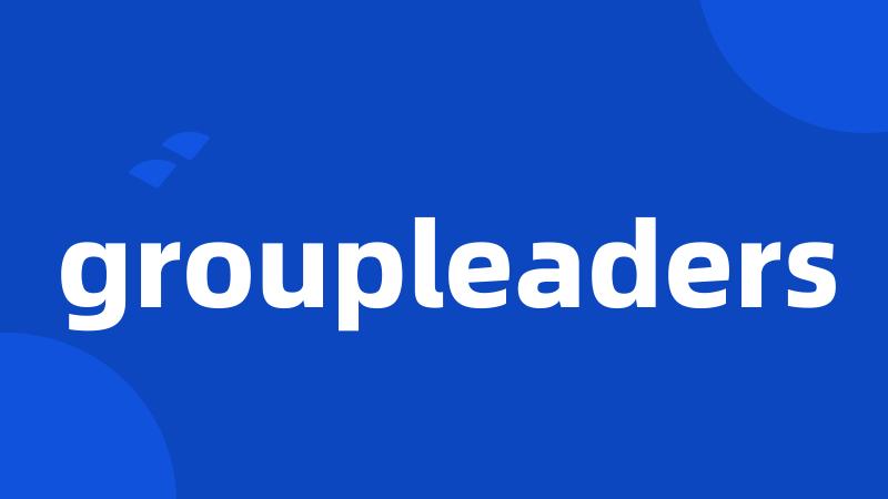 groupleaders