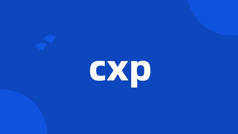 cxp