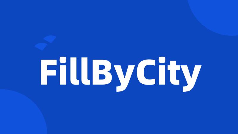 FillByCity