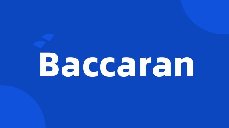 Baccaran