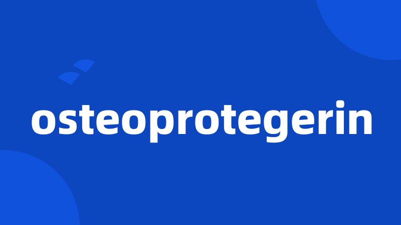 osteoprotegerin