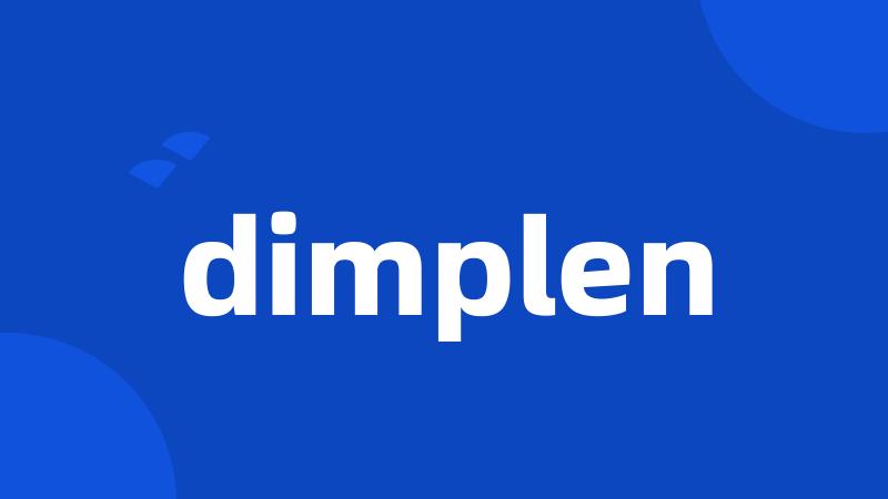 dimplen