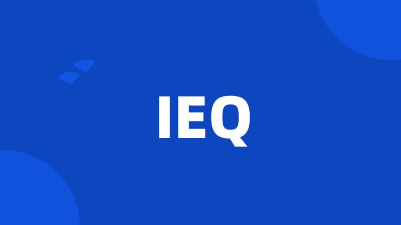 IEQ