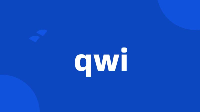 qwi