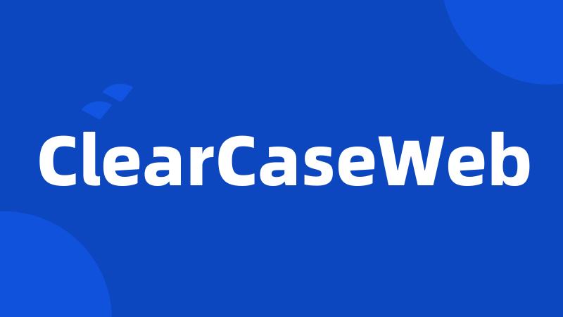 ClearCaseWeb