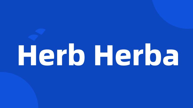 Herb Herba