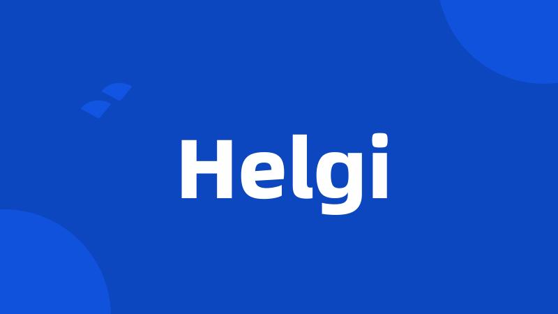 Helgi