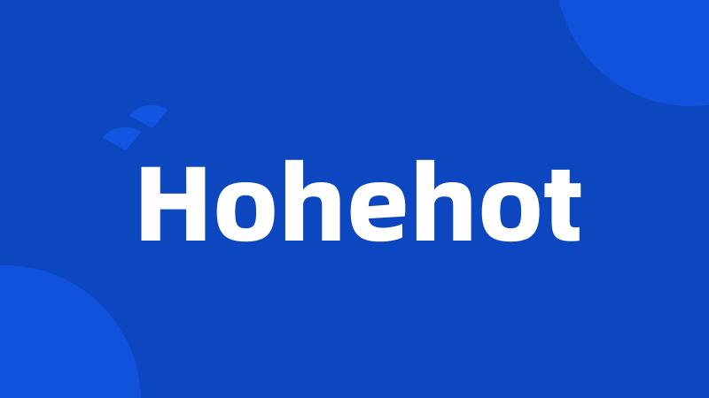 Hohehot