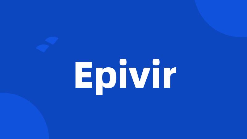 Epivir