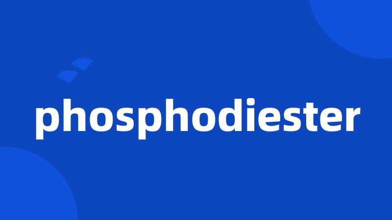 phosphodiester