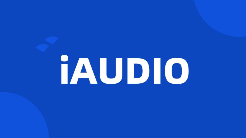 iAUDIO