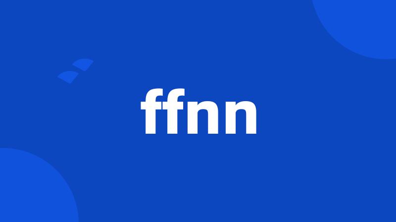 ffnn