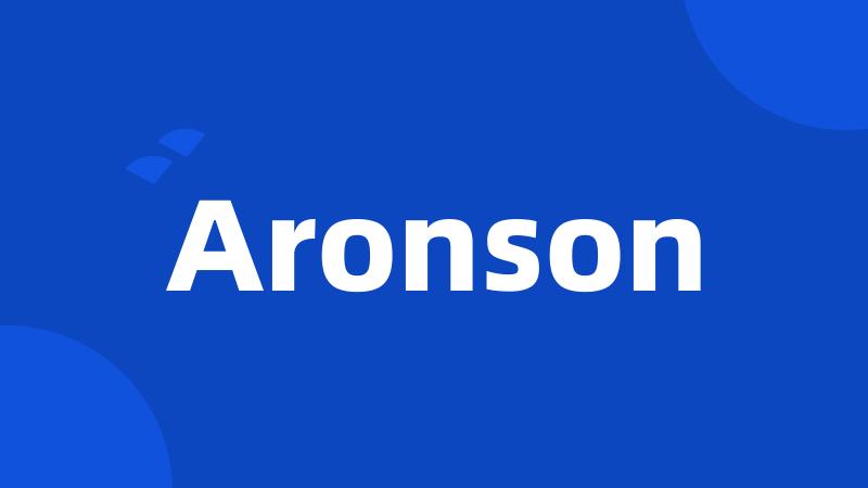 Aronson