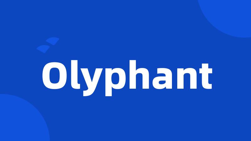 Olyphant