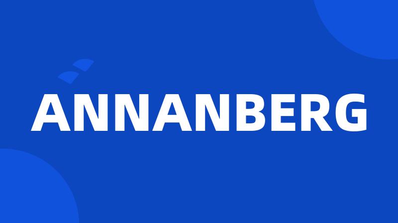 ANNANBERG