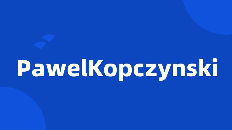 PawelKopczynski