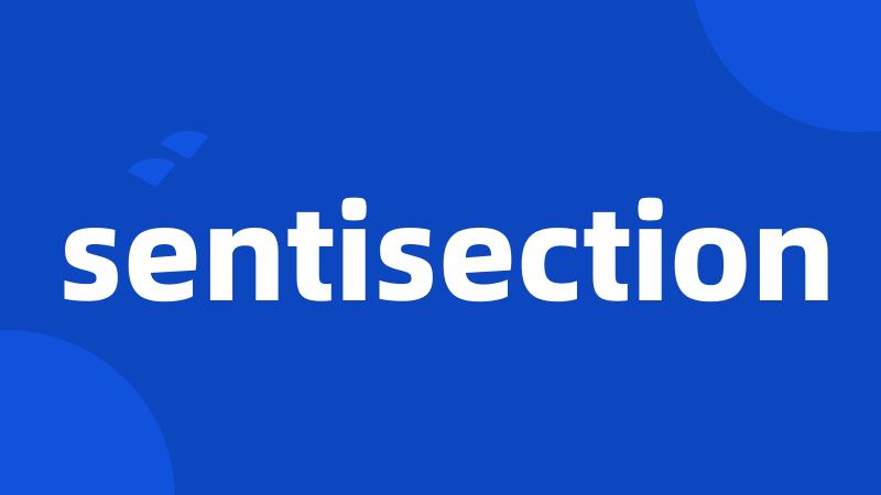 sentisection