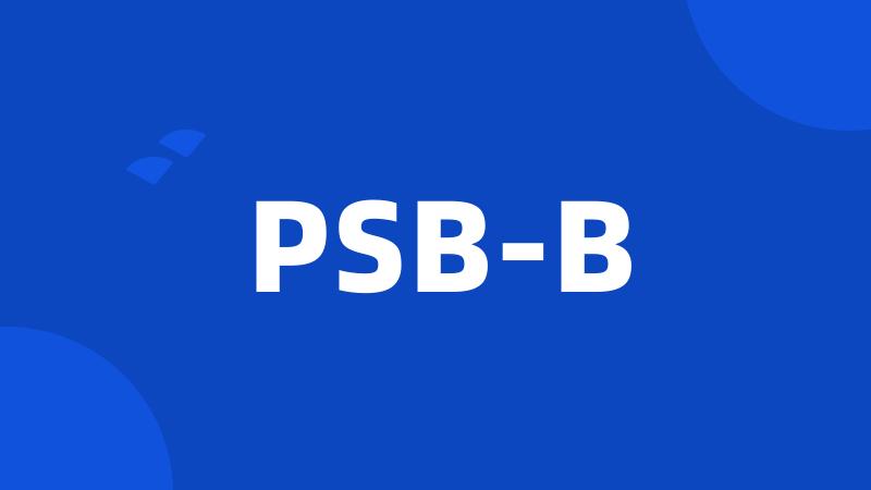 PSB-B