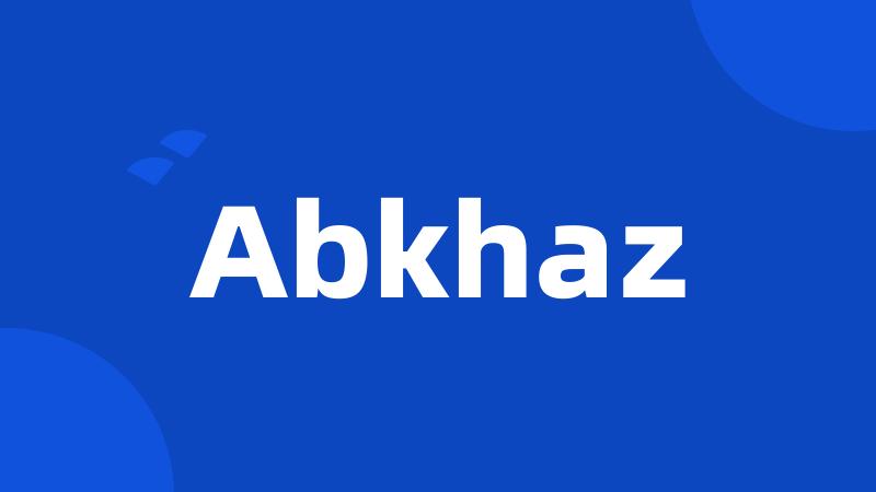 Abkhaz