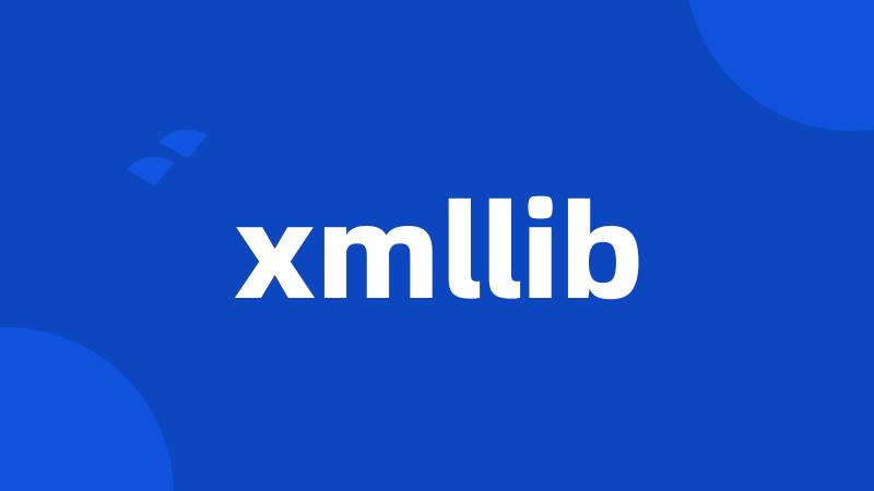 xmllib