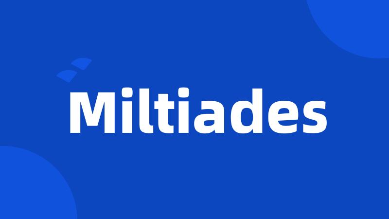 Miltiades