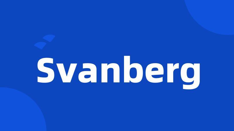 Svanberg