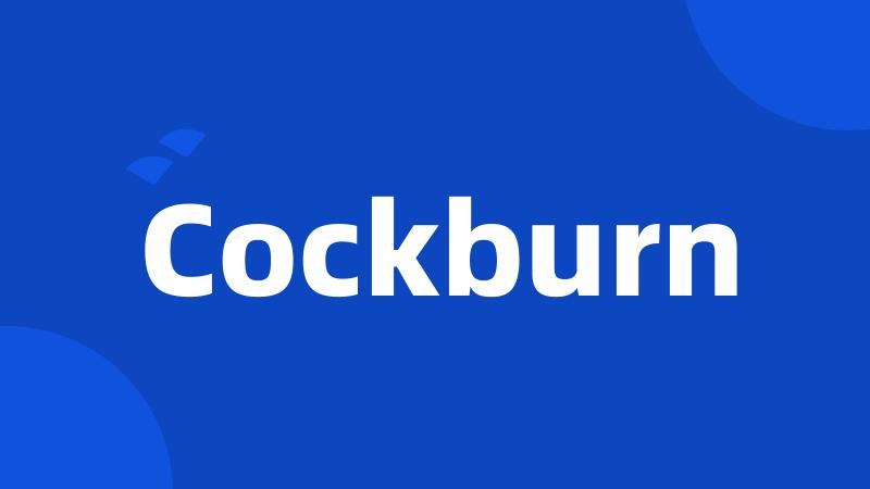 Cockburn