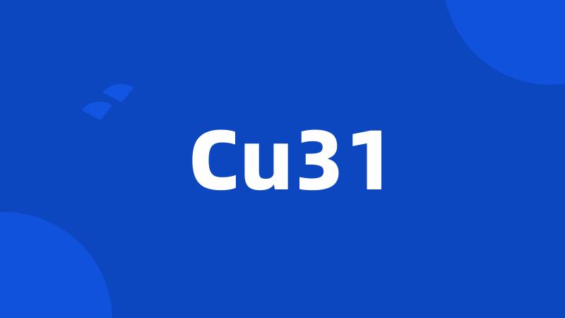 Cu31