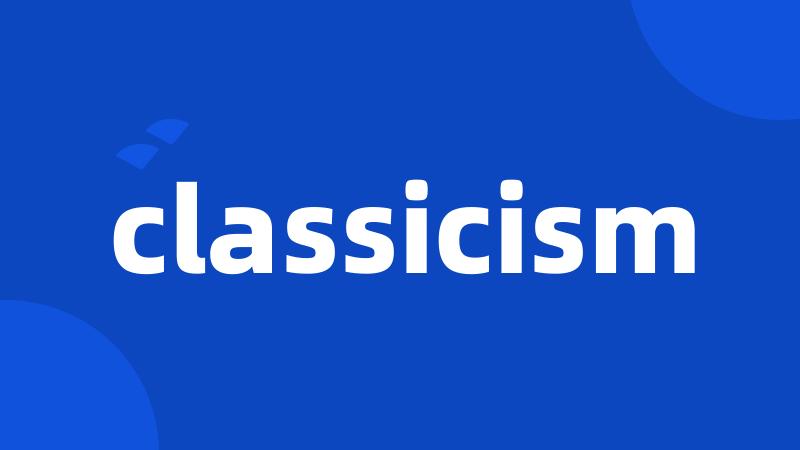 classicism