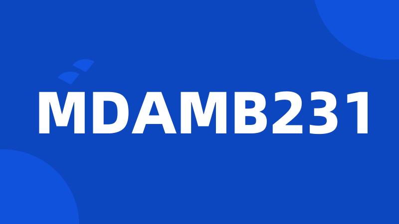 MDAMB231