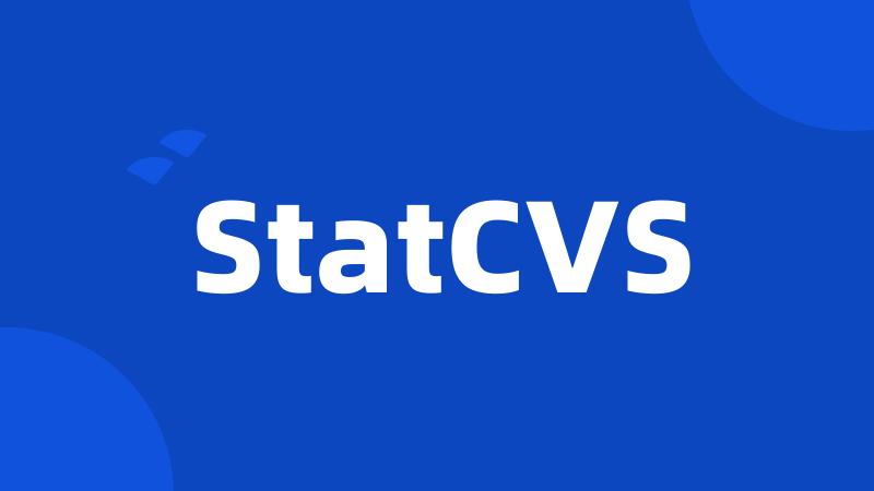 StatCVS