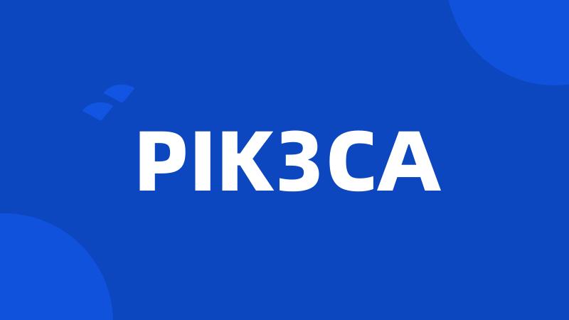 PIK3CA