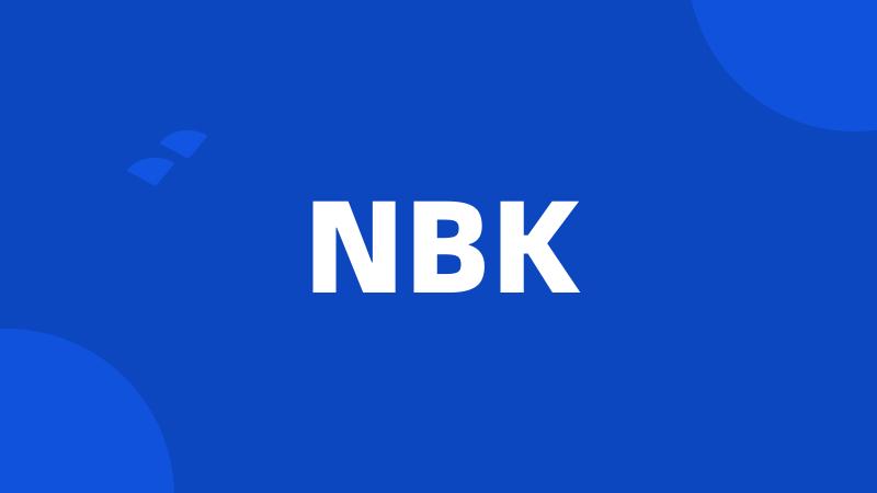 NBK