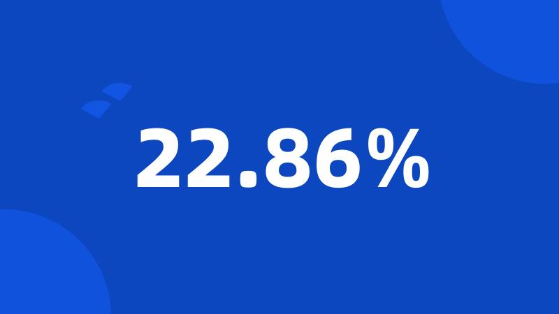 22.86%